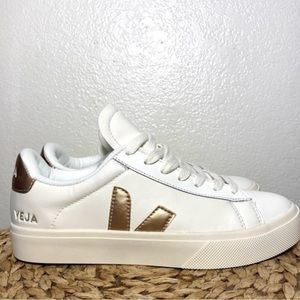 VEJA Women’s Campo Leather Shoes - Size EUR 37